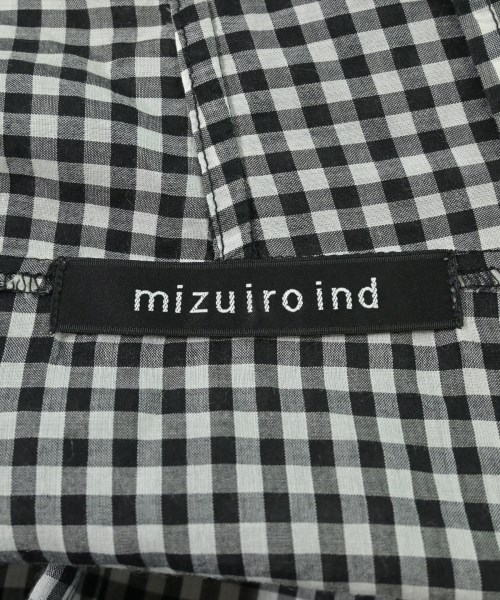 mizuiro ind（ミズイロインド）ブラウス 黒 サイズ:F レディース/2200696969065