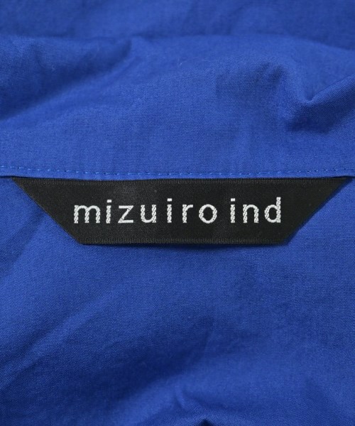 mizuiro ind（ミズイロインド）カジュアルシャツ 青 サイズ:-(M位) レディース/2200693551430