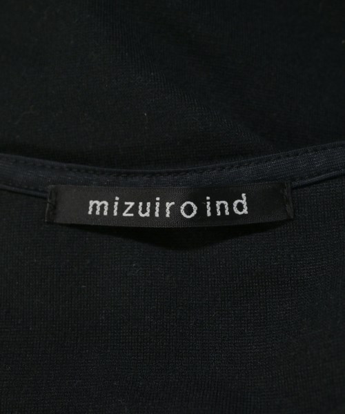 mizuiro ind（ミズイロインド）Tシャツ・カットソー 黒 サイズ:F レディース/2200697361035