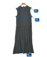 mizuiro ind（ミズイロインド）ワンピース グレー サイズ:-(XL位) レディース/2200698698024