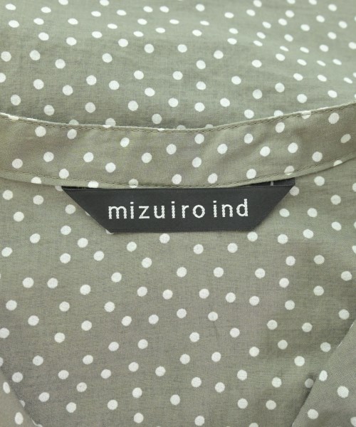 mizuiro ind（ミズイロインド）カジュアルシャツ グレー サイズ:F レディース/2200699176187