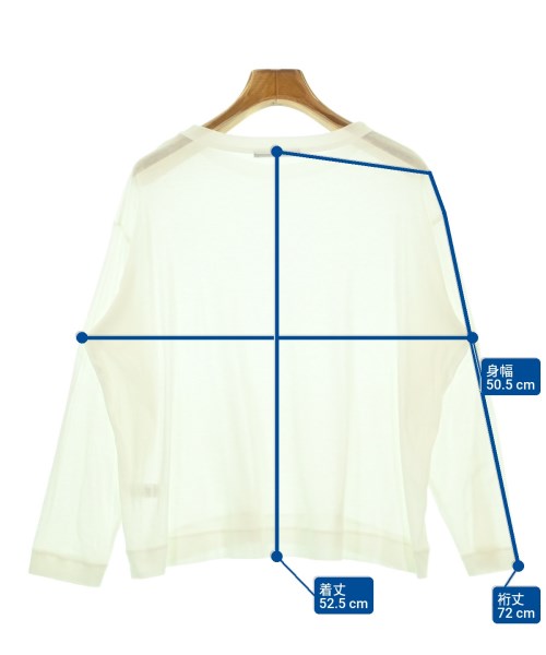 mizuiro ind（ミズイロインド）Tシャツ・カットソー 白 サイズ:F レディース/2200695977016