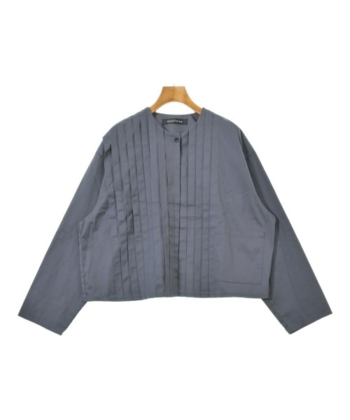mizuiro ind(ミズイロインド)ブラウス 紺 サイズ:-(M位)/2200696839078