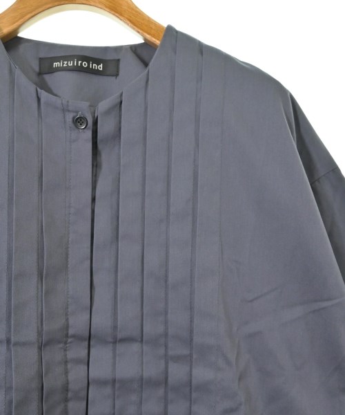 mizuiro ind（ミズイロインド）ブラウス 紺 サイズ:-(M位) レディース/2200696839078