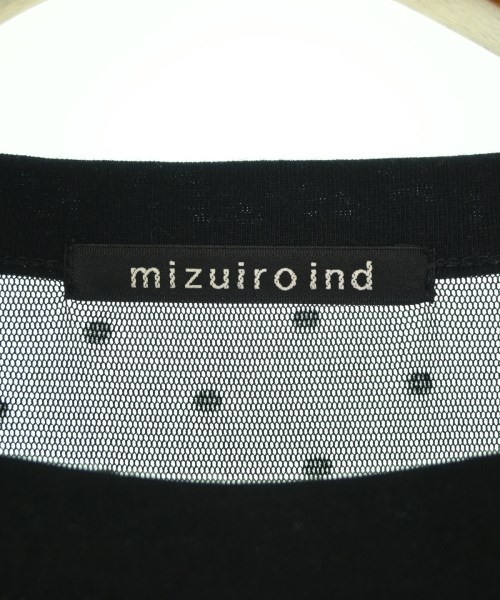 mizuiro ind（ミズイロインド）Tシャツ・カットソー 黒 サイズ:F レディース/2200686061083