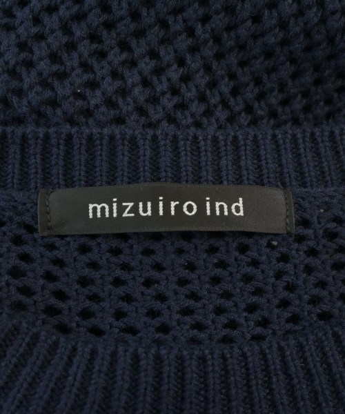 mizuiro ind（ミズイロインド）ニット・セーター 紺 サイズ:F レディース/2200695949051