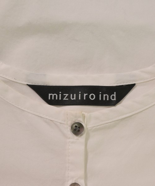 mizuiro ind（ミズイロインド）ブラウス 白 サイズ:F レディース/2200697968081