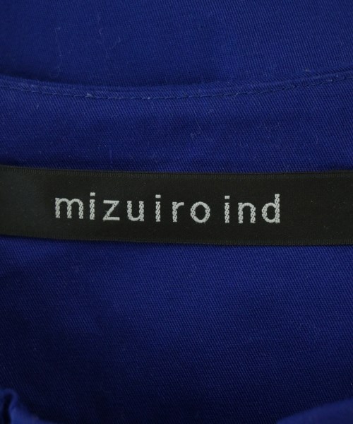 mizuiro ind（ミズイロインド）ブラウス 青 サイズ:F レディース/2200655025023