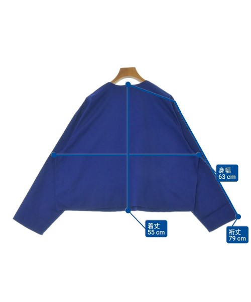 mizuiro ind（ミズイロインド）ブラウス 青 サイズ:F レディース/2200655025023