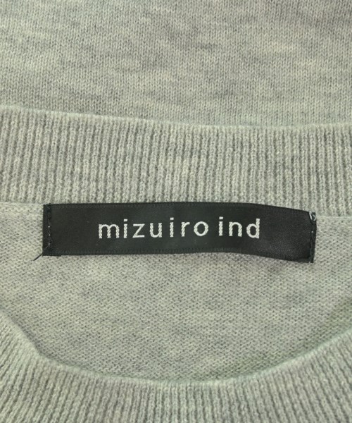 mizuiro ind（ミズイロインド）ニット・セーター グレー サイズ:F レディース/2200647017098