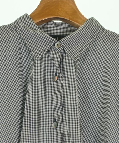 mizuiro ind（ミズイロインド）カジュアルシャツ 黒 サイズ:F レディース/2200649631292