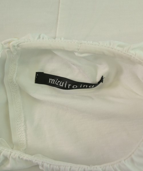 mizuiro ind（ミズイロインド）Tシャツ・カットソー 白 サイズ:F レディース/2200652369113