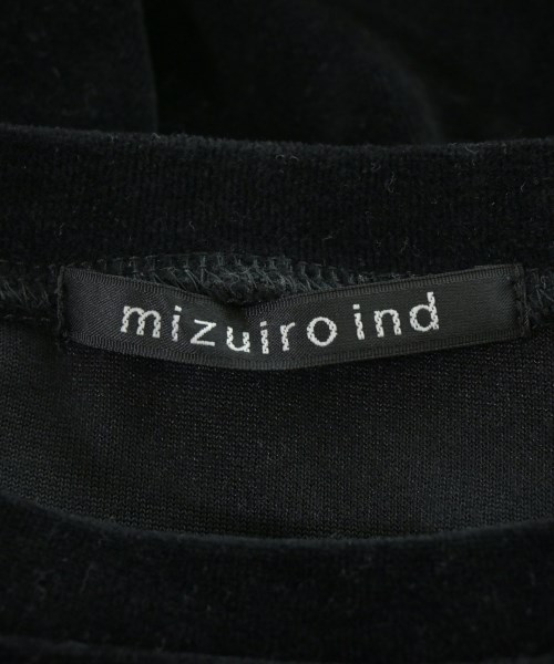 mizuiro ind（ミズイロインド）Tシャツ・カットソー 黒 サイズ:F レディース/2200649374045