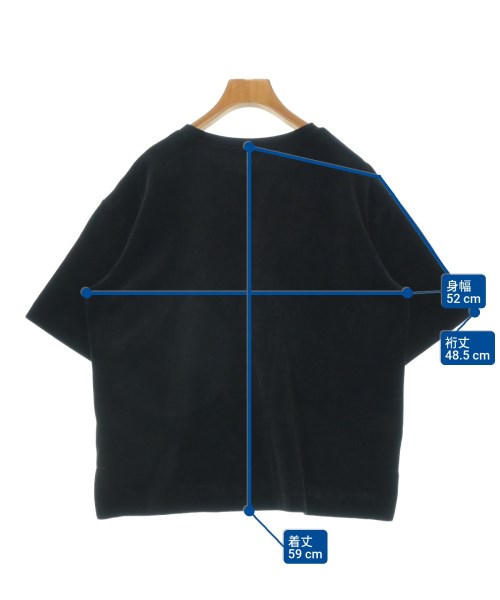 mizuiro ind（ミズイロインド）Tシャツ・カットソー 黒 サイズ:F レディース/2200649374045