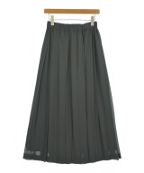 mizuiro ind（ミズイロインド）ロング・マキシ丈スカート グレー サイズ:-(M位) レディース/2200655686071