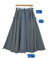 mizuiro ind（ミズイロインド）ロング・マキシ丈スカート グレー サイズ:-(M位) レディース/2200654211069