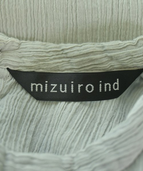 mizuiro ind（ミズイロインド）ブラウス グレー サイズ:F レディース/2200658084096