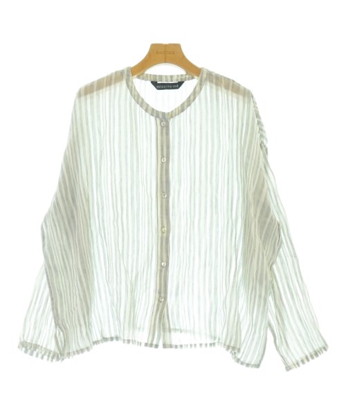 mizuiro ind(ミズイロインド)ブラウス グレー サイズ:F/2200658084102