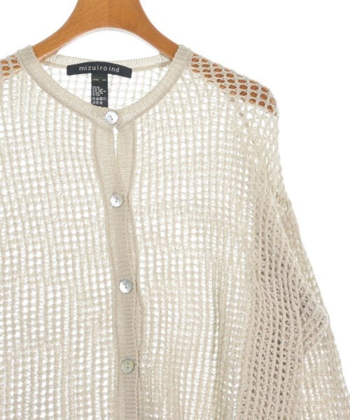 mizuiro ind（ミズイロインド）カーディガン ベージュ サイズ:F レディース/2200658084225