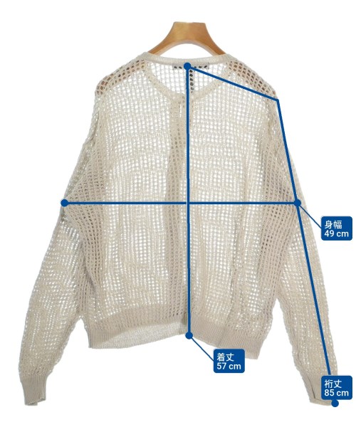 mizuiro ind（ミズイロインド）カーディガン ベージュ サイズ:F レディース/2200658084225