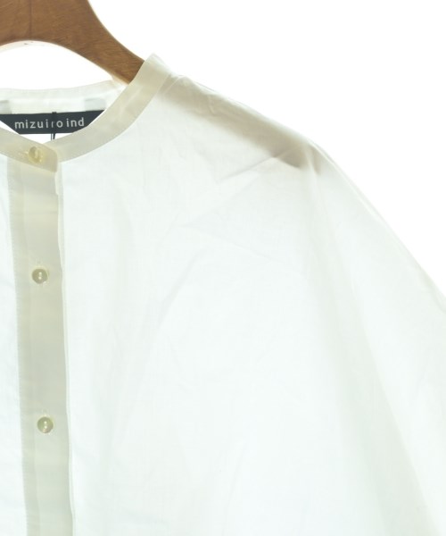 mizuiro ind（ミズイロインド）カジュアルシャツ 白 サイズ:-(M位) レディース/2200653310053