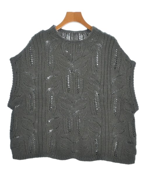 mizuiro ind(ミズイロインド)ベスト グレー サイズ:F/2200658686115