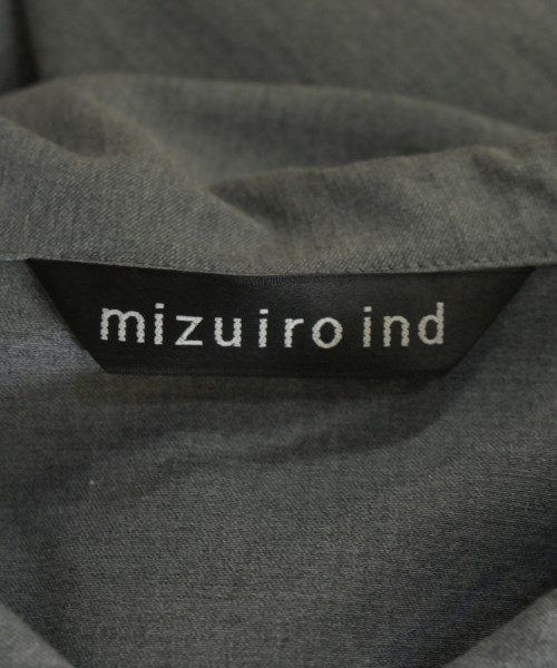 mizuiro ind（ミズイロインド）カジュアルシャツ グレー サイズ:F レディース/2200654015025