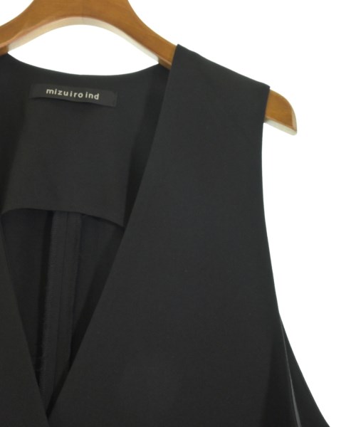 mizuiro ind（ミズイロインド）ベスト 黒 サイズ:F レディース/2200658369124