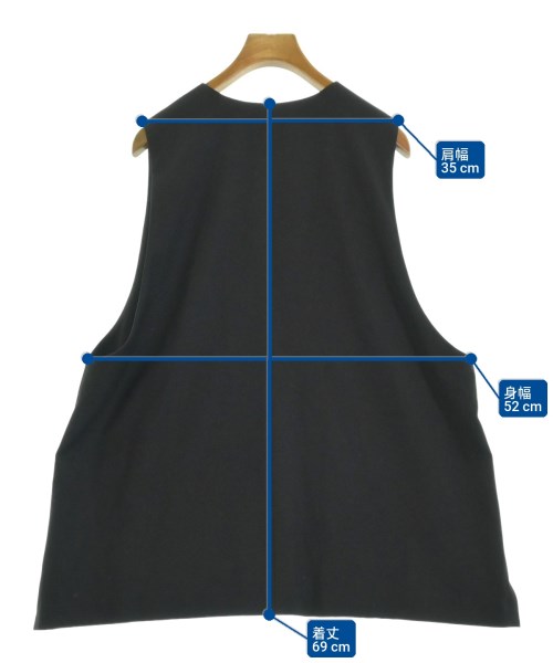 mizuiro ind（ミズイロインド）ベスト 黒 サイズ:F レディース/2200658369124