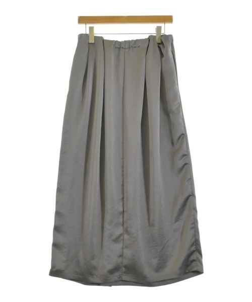 mizuiro ind（ミズイロインド）ロング・マキシ丈スカート グレー サイズ:-(M位) レディース/2200657239091