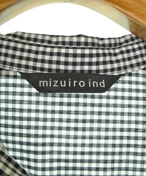 mizuiro ind（ミズイロインド）カジュアルシャツ 黒 サイズ:F レディース/2200707122076