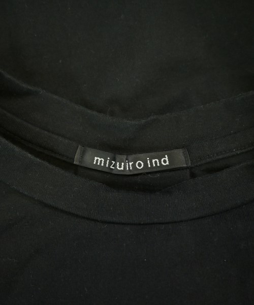 mizuiro ind（ミズイロインド）Tシャツ・カットソー 黒 サイズ:F レディース/2200708806197