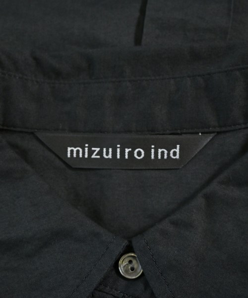 mizuiro ind（ミズイロインド）カジュアルシャツ 黒 サイズ:F レディース/2200709716020