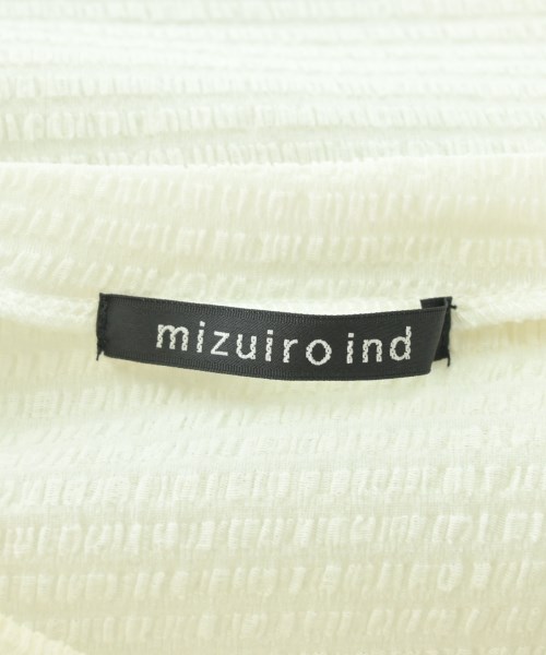 mizuiro ind（ミズイロインド）Tシャツ・カットソー 白 サイズ:F レディース/2200709729068