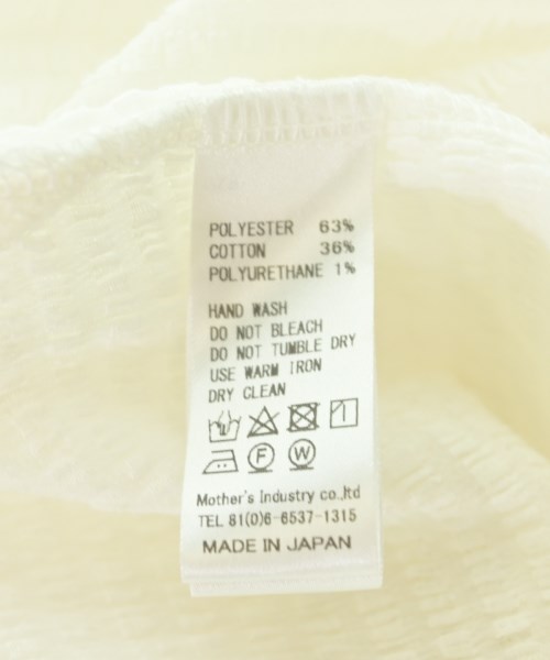 mizuiro ind（ミズイロインド）Tシャツ・カットソー 白 サイズ:F レディース/2200709729068