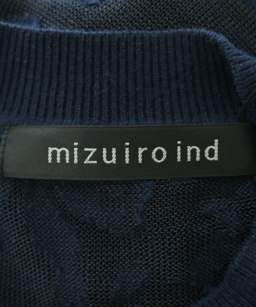 mizuiro ind（ミズイロインド）ニット・セーター 紺 サイズ:F レディース/2200714343068
