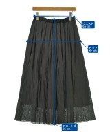 mizuiro ind（ミズイロインド）ロング・マキシ丈スカート グレー サイズ:-(M位) レディース/2200717356102