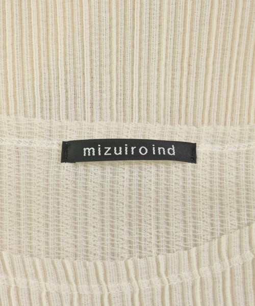 mizuiro ind（ミズイロインド）Tシャツ・カットソー ベージュ サイズ:F レディース/2200719183102