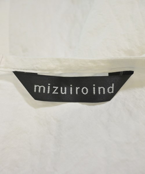 mizuiro ind（ミズイロインド）カジュアルシャツ 白 サイズ:F レディース/2200717385270
