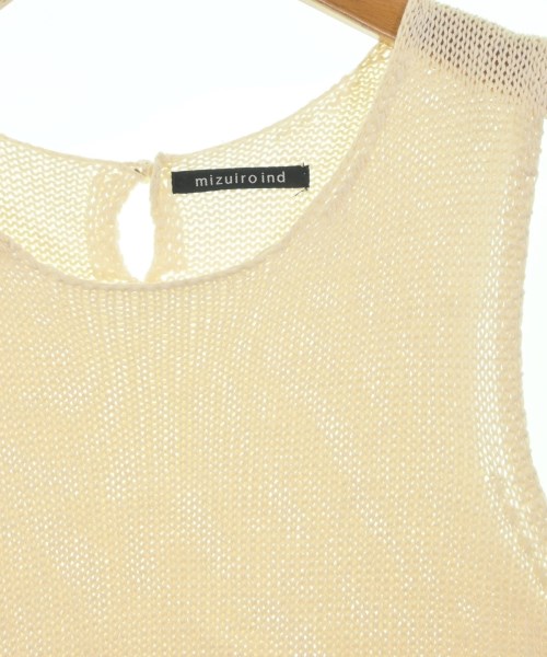 mizuiro ind（ミズイロインド）ベスト/ノースリーブ 白 サイズ:-(L位) レディース/2200646060088