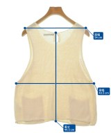 mizuiro ind（ミズイロインド）ベスト/ノースリーブ 白 サイズ:-(L位) レディース/2200646060088