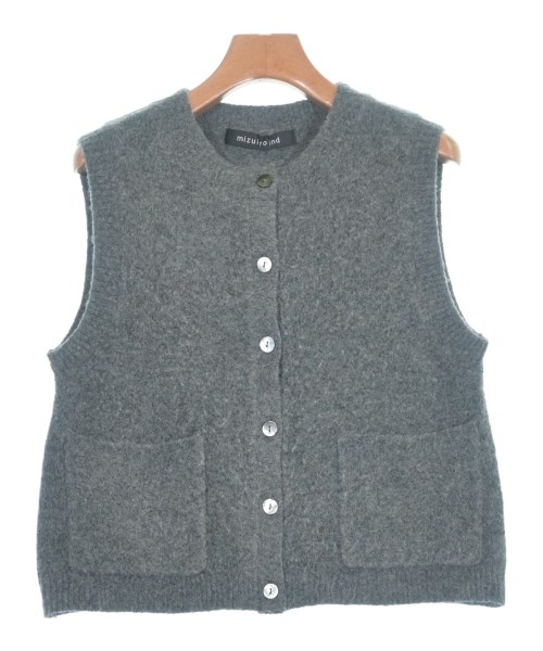 mizuiro ind(ミズイロインド)ベスト/ノースリーブ グレー サイズ:-(M位)/2200646838021