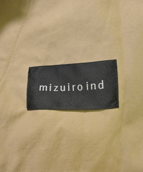 mizuiro ind（ミズイロインド）トレンチコート ベージュ サイズ:F レディース/2200638191035