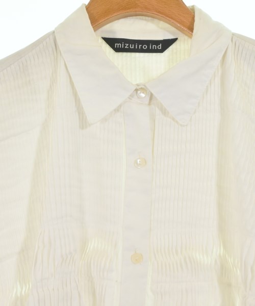 mizuiro ind（ミズイロインド）ブラウス 白 サイズ:F レディース/2200647413029