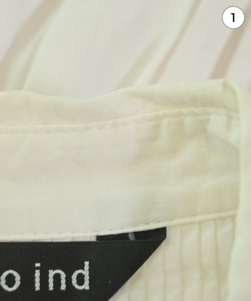 mizuiro ind（ミズイロインド）ブラウス 白 サイズ:F レディース/2200647413029