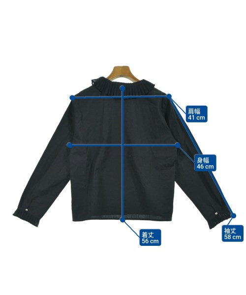 mizuiro ind（ミズイロインド）カジュアルシャツ 紺 サイズ:F レディース/2200648559054