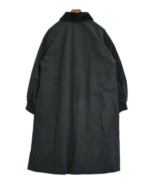 mizuiro ind（ミズイロインド）ステンカラーコート 黒 サイズ:F レディース/2200640893309