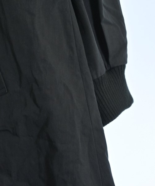 mizuiro ind（ミズイロインド）ステンカラーコート 黒 サイズ:F レディース/2200640893309