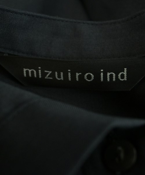 mizuiro ind（ミズイロインド）シャツワンピース グレー サイズ:F レディース/2200640893361