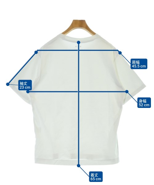 three dots（スリードッツ）Tシャツ・カットソー 白 サイズ:XS メンズ/2200640996055